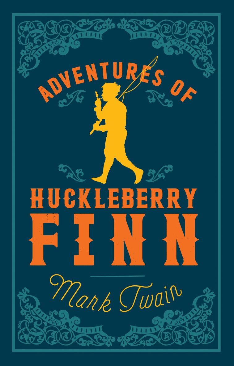Mark Twain - Adventures of Huckleberry Finn, Häftad