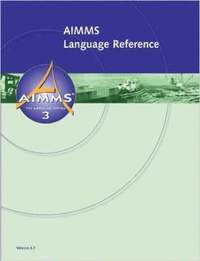 bokomslag AIMMS - Language Reference