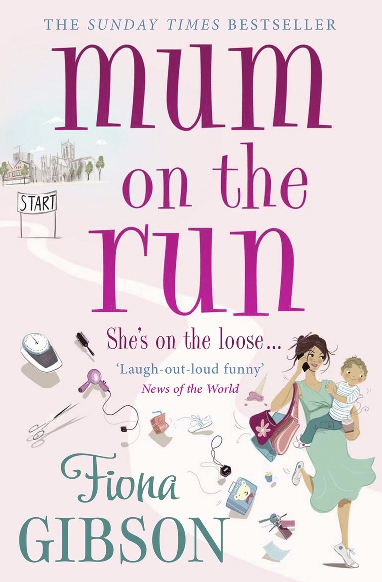 Fiona Gibson - Mum On The Run, Häftad