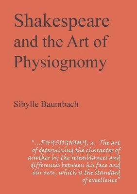 bokomslag Shakespeare and the Art of Physiognomy