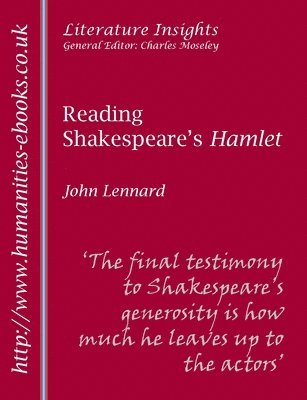 bokomslag William Shakespeare &quot;Hamlet&quot;