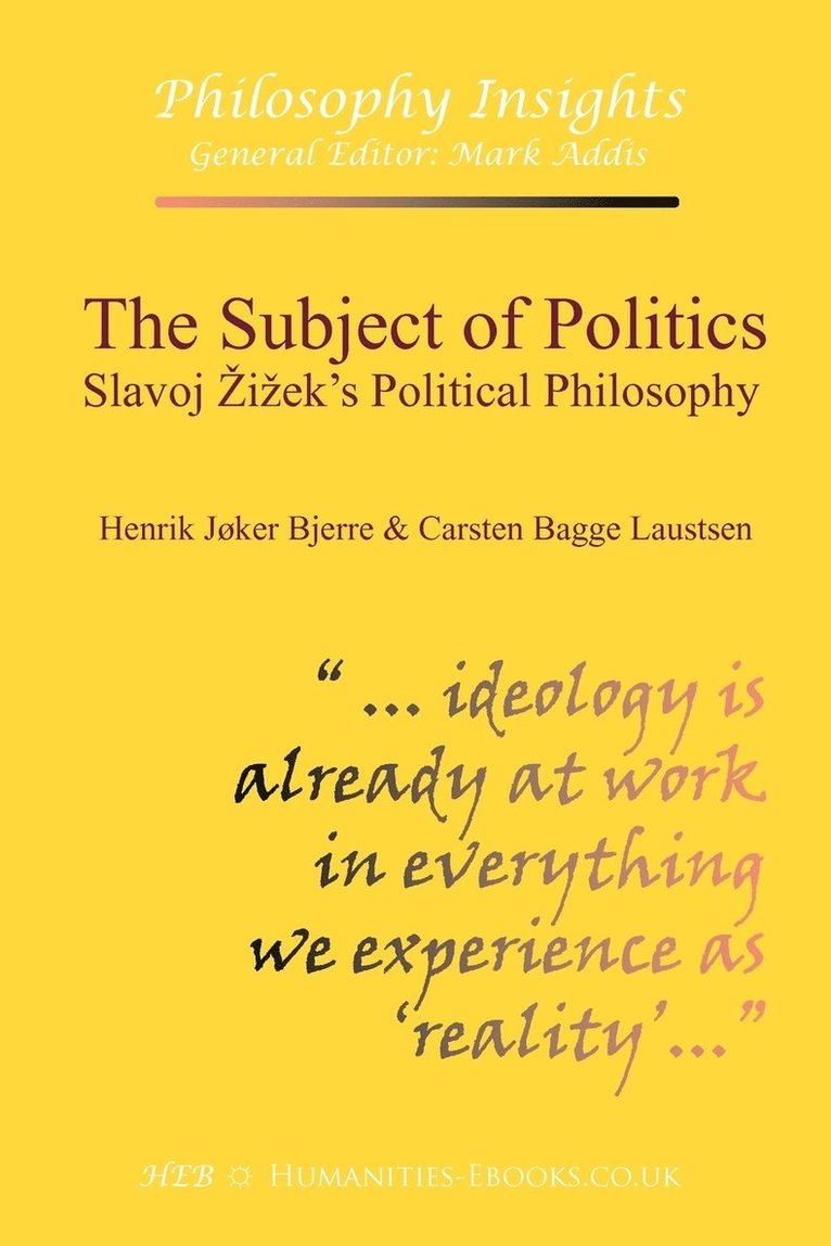 Subject of Politics 1