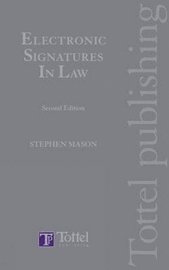 Electronic Signatures in Law 1