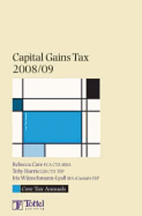 bokomslag Capital Gains Tax 2008-09