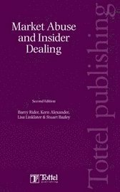 Market Abuse and Insider Dealing 1