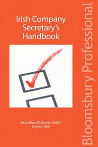 bokomslag Irish Company Secretary's Handbook