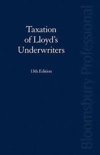 bokomslag Taxation of Lloyd's Underwriters