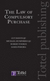 bokomslag The Law of Compulsory Purchase
