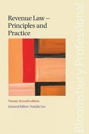 bokomslag Revenue Law Principles and Practice