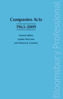 Companies Acts 1963-2009 1