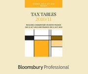bokomslag Tax Tables Finance Act No.3 2010/11