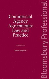bokomslag Commercial Agency Agreements Law and Practice