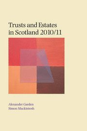 bokomslag Trusts and Estates in Scotland