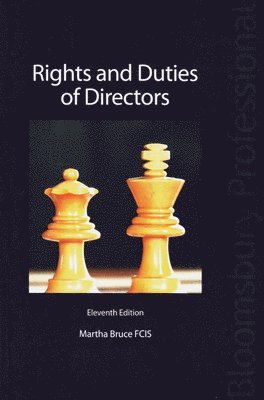 bokomslag Rights and Duties of Directors