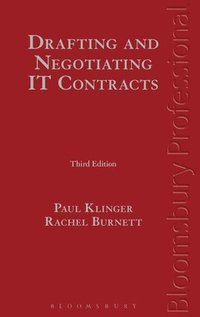 bokomslag Drafting and Negotiating IT Contracts