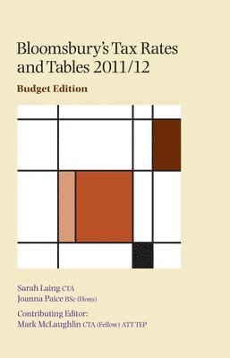 bokomslag Bloomsbury's Tax Rates and Tables