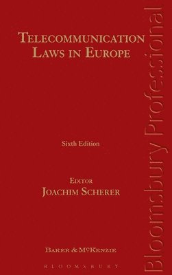 Scherer, J: Telecommunication Laws in Europe