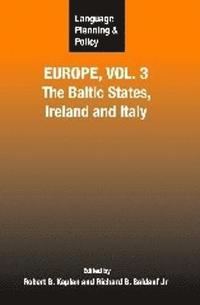 bokomslag Language Planning and Policy in Europe, Vol. 3