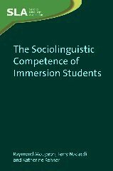 Sociolinguistic Competence of Immersion Students