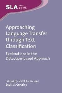 bokomslag Approaching Language Transfer through Text Classification