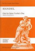 Ode for Saint Cecilia's Day, Hwv 76: St or SAT Soloists, Satb Chorus and Orchestra Vocal Score (Pno Red.) the New Novello Choral Edition
