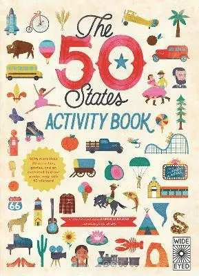 Gabrielle Balkan - The 50 States: Activity Book: Maps of the 50 States of the USA, Häftad