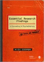 Essential Research Findings in Counselling and Psychotherapy 1