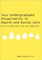 bokomslag Your Undergraduate Dissertation in Health and Social Care