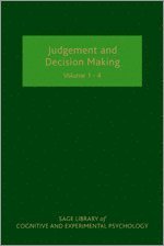 Judgement and Decision Making