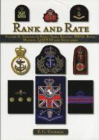 Volume II: Insignia of Royal Naval Ratings, WRNS, Royal Marines, QARNNS and Auxiliaries Rank and Rate 1