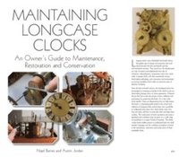 bokomslag Maintaining Longcase Clocks
