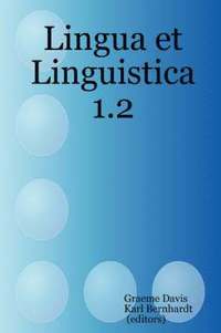 bokomslag Lingua Et Linguistica 1.2