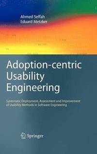 bokomslag Adoption-centric Usability Engineering