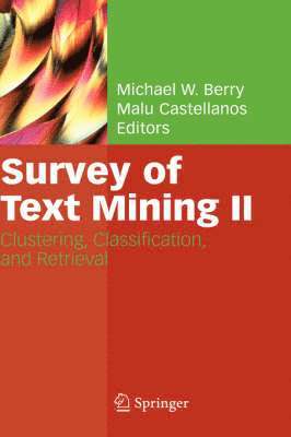 bokomslag Survey of Text Mining II