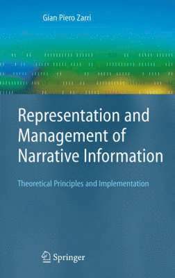 bokomslag Representation and Management of Narrative Information