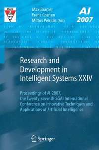 bokomslag Research and Development in Intelligent Systems XXIV