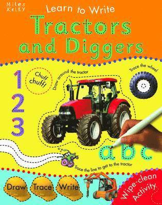 Learn to Write With Tractors and Diggers