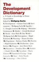 Development Dictionary: A Guide to Knowledge as Power