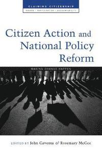 bokomslag Citizen Action and National Policy Reform