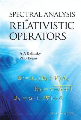 bokomslag Spectral Analysis Of Relativistic Operators