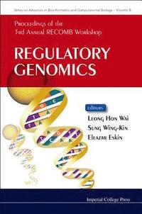 bokomslag Regulatory Genomics - Proceedings Of The 3rd Annual Recomb Workshop