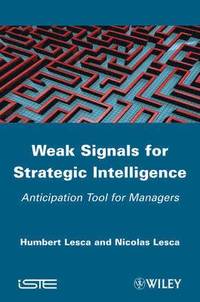 bokomslag Weak Signals for Strategic Intelligence