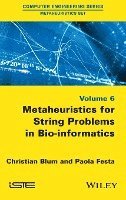 bokomslag Metaheuristics for String Problems in Bio-informatics