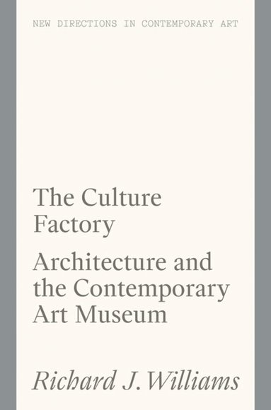 Richard J. Williams - Culture Factory, Häftad