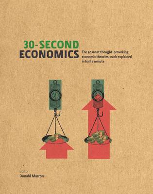 Donald Marron - 30-Second Economics, Inbunden