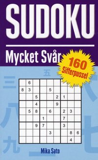 bokomslag Sudoku Mycket Svår - Lila