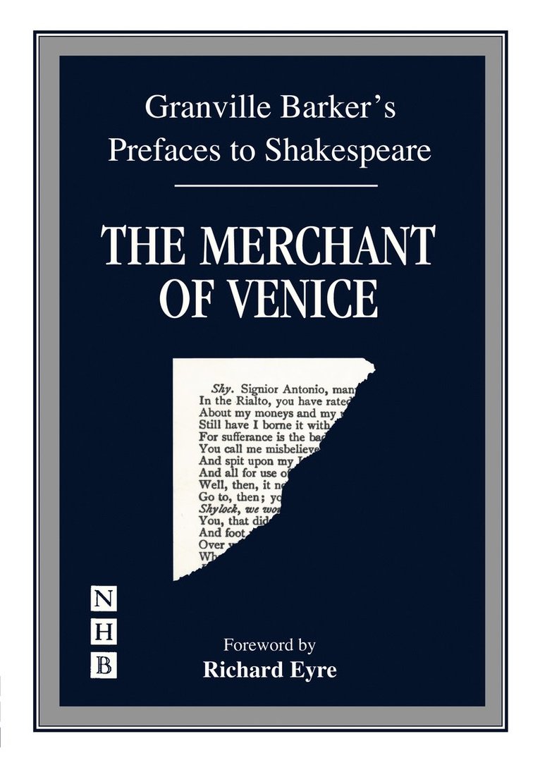 Preface to The Merchant of Venice 1