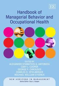 bokomslag Handbook of Managerial Behavior and Occupational Health