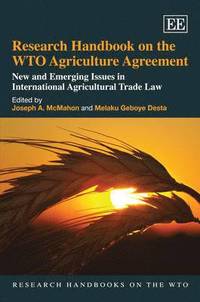 bokomslag Research Handbook on the WTO Agriculture Agreement