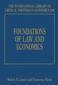 bokomslag Foundations of Law and Economics